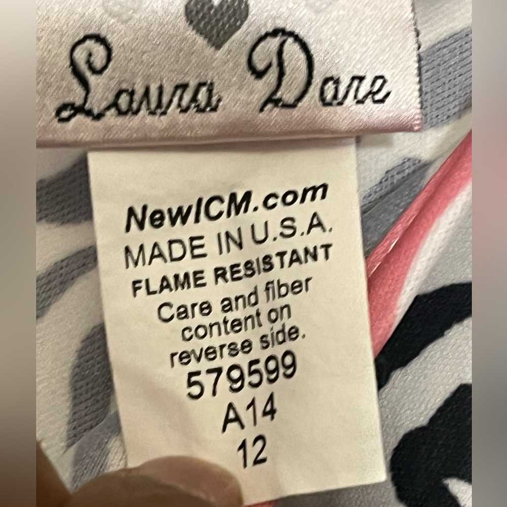 Laura Dare Zebra and Leaf Print Dress - Picture 2 of 2
